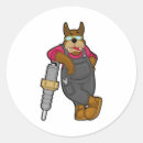 Buscar mecánico pegatinas Divertido