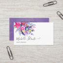 Buscar acuarela floral tarjetas de visita Negocio