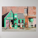 Buscar gasolinera posters Viaje por carretera