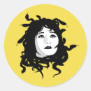 Buscar mitología griega pegatinas Gorgón