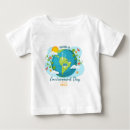Buscar medio ambiente bebe camisetas Verde