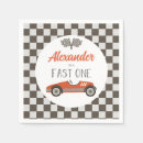 Buscar coches de carreras servilletas Para niños