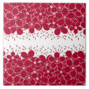 Buscar flores rojas azulejos Rojo