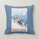 Buscar esquiadores cojines Nieve