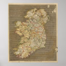 Buscar mapa de irlanda posters Coloreado