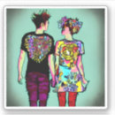 Buscar punk rock pegatinas Grunge