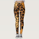 Buscar felino leggings Marrón