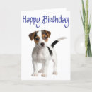 Buscar jack tarjetas de cumpleaños Jack russell terrier