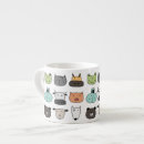 Buscar caras animales tazas Gatos
