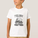 Buscar amante del tren camisetas Cualquier niño