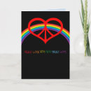 Buscar símbolo de paz tarjetas Retro