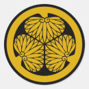 Buscar escudo japonés pegatinas Kamon