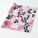 Buscar rosa y negro papel de regalo Blanco