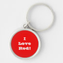 Buscar roja llaveros Rojo