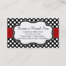 Buscar cinta del lunar tarjetas de visita Moda