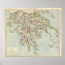Buscar mapa de grecia posters Coloreado