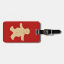 Buscar pan etiquetas para maletas Rojo