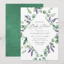 Buscar lavender invitaciones baby shower Acuarela