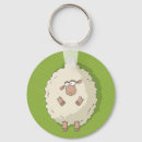 Buscar ovejas divertidas llaveros Animales