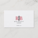 Buscar logotipo del peluquero tarjetas de visita Clientes