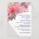 Buscar piense invitaciones Rosa