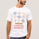 Buscar derechos animales camisetas Vegetariano