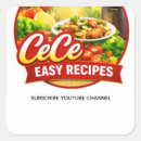 Buscar recetas pegatinas General y unisex