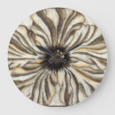 Buscar fondo gris relojes de pared Flor