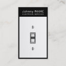 Buscar interruptor tarjetas de visita Negocio