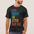 Buscar lesbian bride camisetas Arco iris