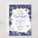 Buscar butterfly invitaciones Azul real