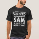 Buscar sam camisetas Nombre