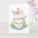 Buscar tazas de té tarjetas Flores