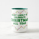 Buscar propenso tazas Navidad