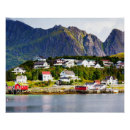 Buscar lofoten posters Azul cielo