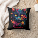 Buscar gato asustado cojines Felino