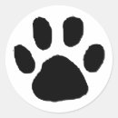 Buscar pawprint pegatinas Perro