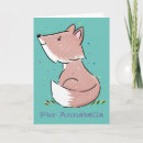 Buscar zorro tarjetas General y unisex