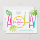 Buscar luau del invitaciones de cumpleaños Invitados