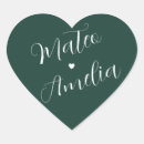 Buscar corazones verdes pegatinas General y unisex