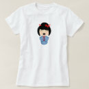 Buscar muñeca kokeshi camisetas Lindo