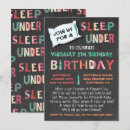 Buscar dormir invitaciones Chica