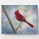 Buscar pájaro placas fotograbadas Rojo