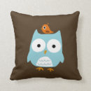 Buscar pájaro cojines Caprichoso