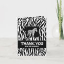 Buscar estampado de zebra tarjetas Blanco y negro