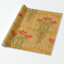 Buscar amapola papel de regalo Victoriano