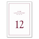 Buscar boda tarjetas mesa Borgoña