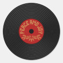 Buscar disco de vinilo pegatinas Vintage