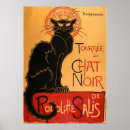 Buscar gato francés posters Le chat noir