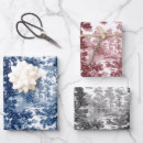 Buscar paisaje papel de regalo Toile de jouy